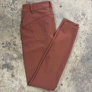 Lululemon City Sleek Slim Fit High Rise Pant ANCP Ancient Copper Women's Size 26